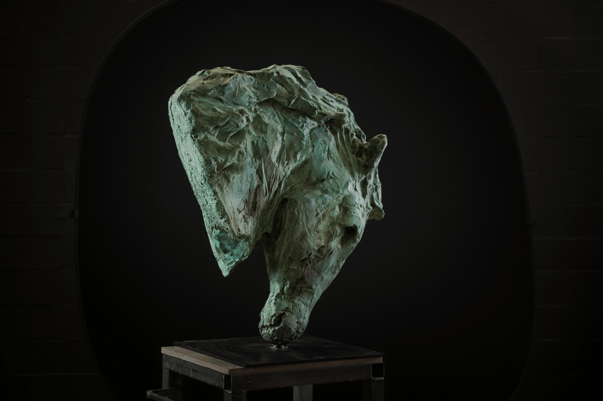 Life Size Horse Bust