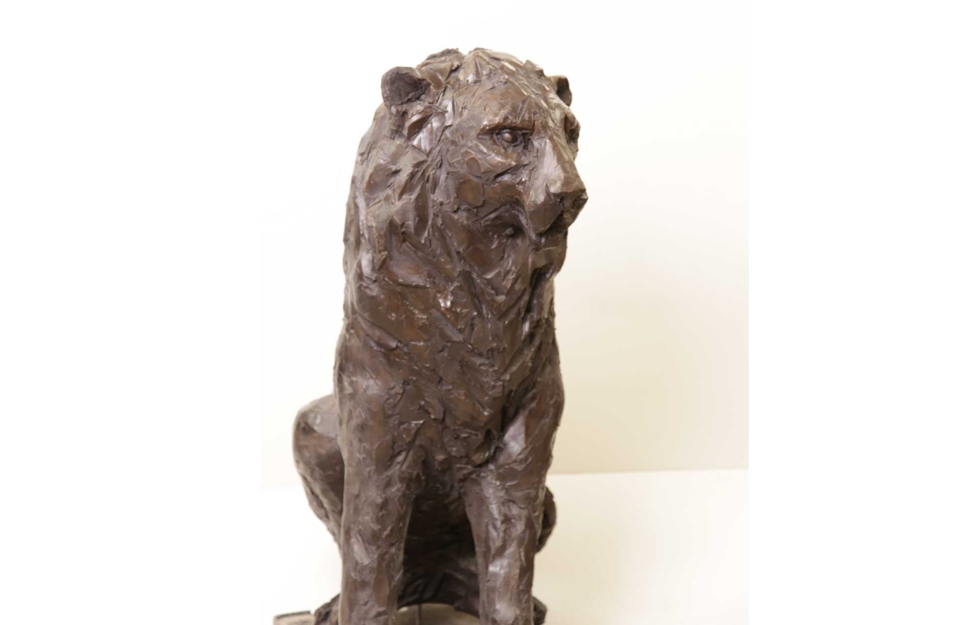 Life Size Sitting Lion