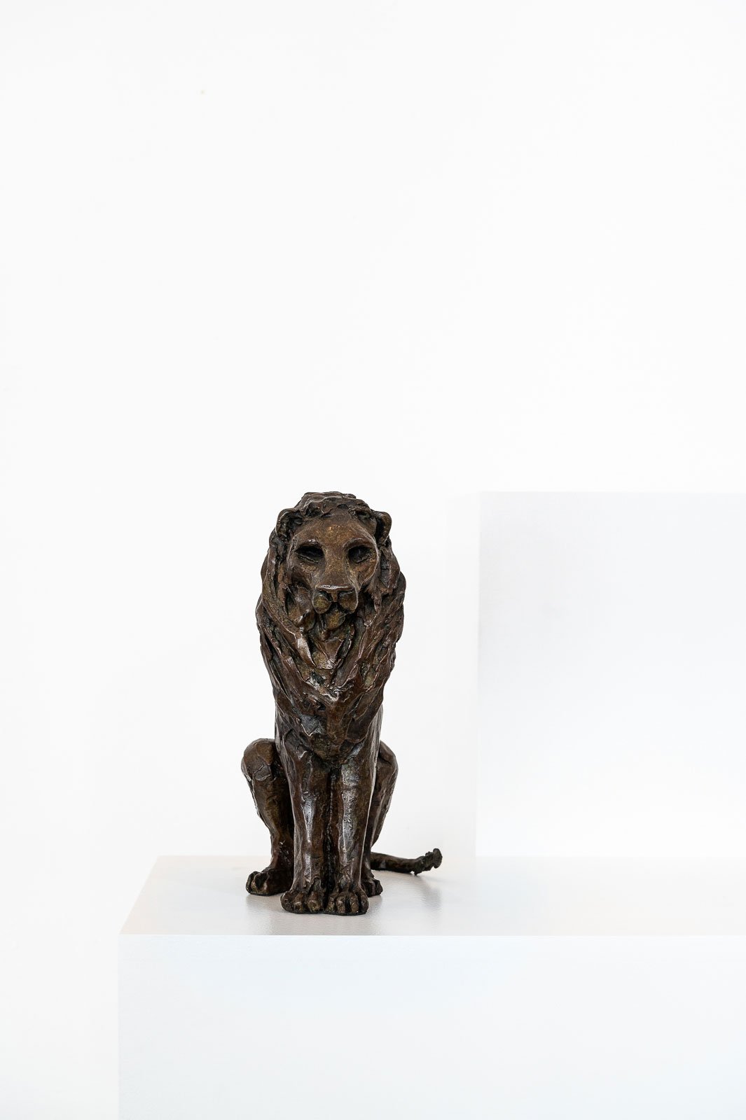 Sitting Lion Maquette