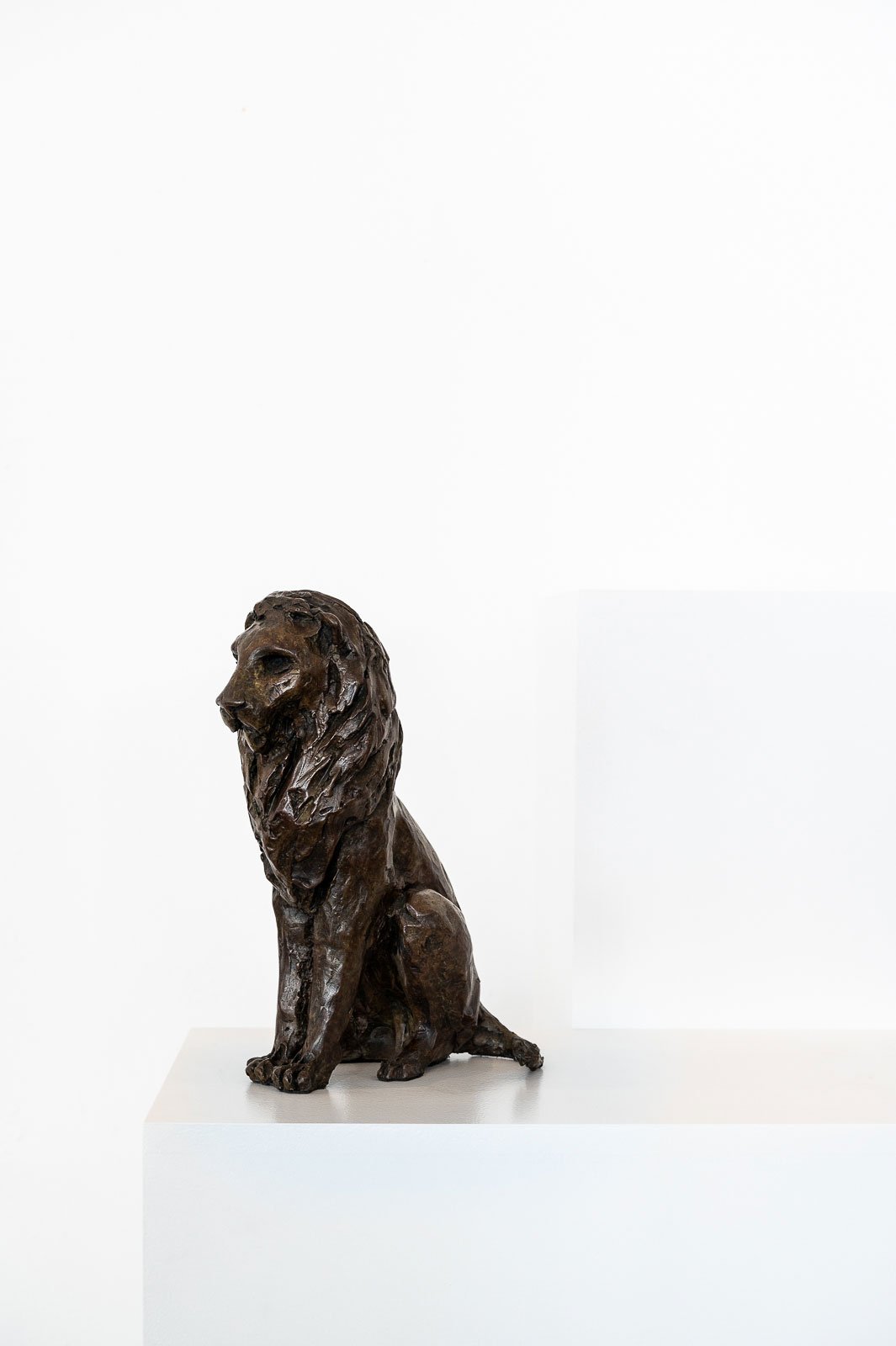 Sitting Lion Maquette