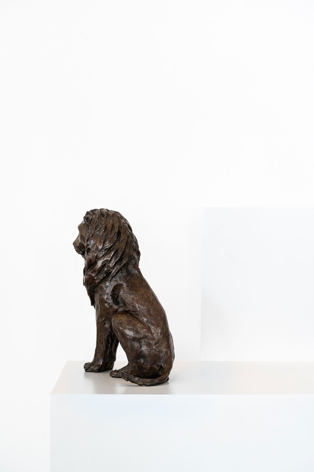 Sitting Lion Maquette